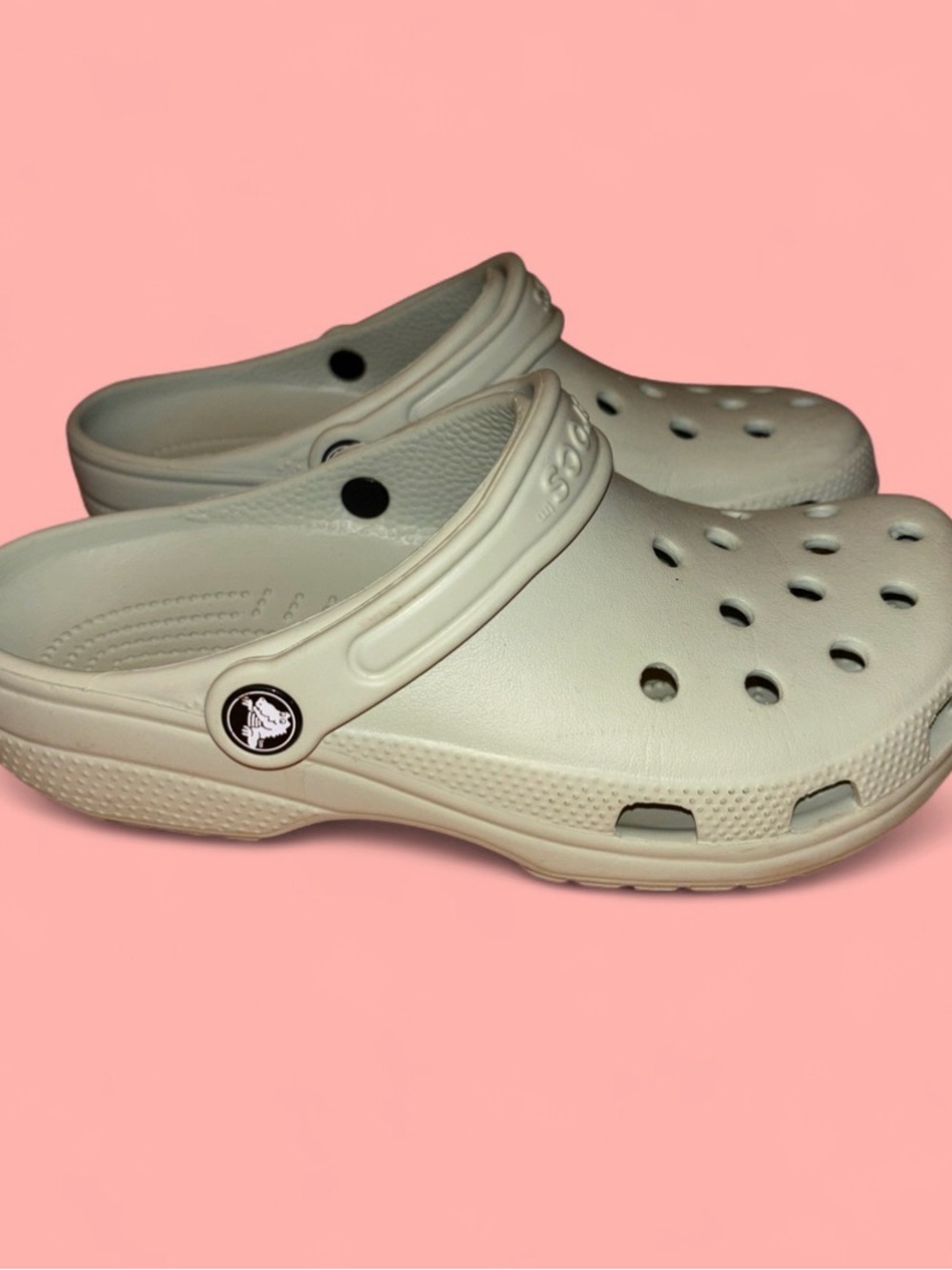 CROCS Light Green Classic Clogs